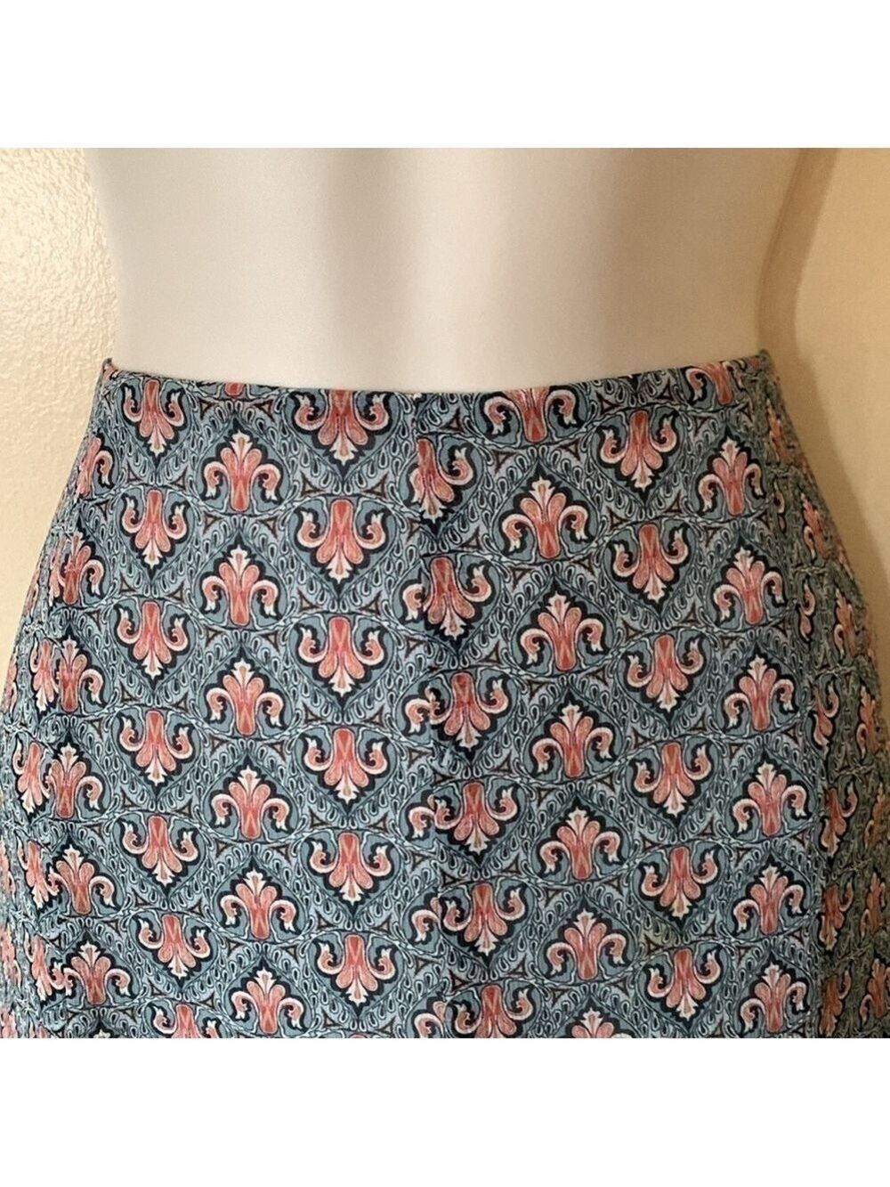 Emma James paisley swing skirt size 4P - Picture 2 of 9
